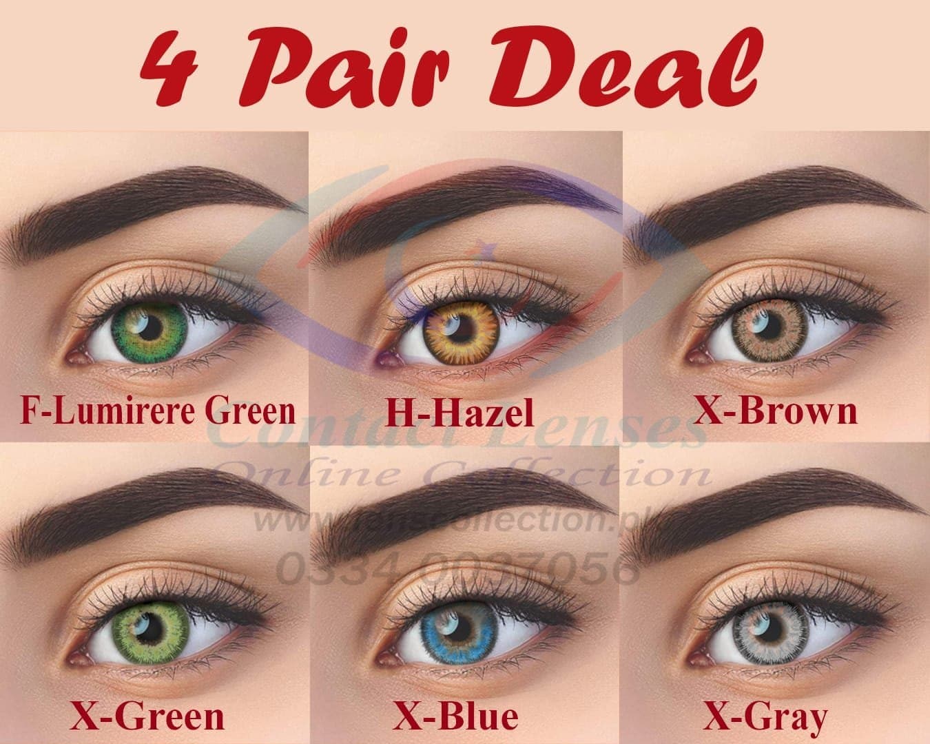 4 Pair Super Deal