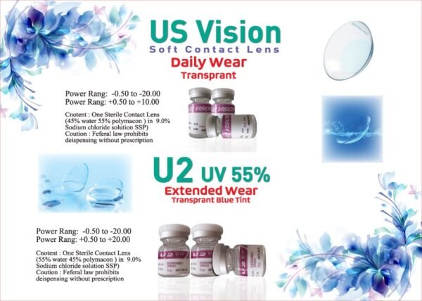 US Vision Transparent (BlueTint)