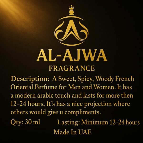 AL-AJWA Fragrance - Image 3